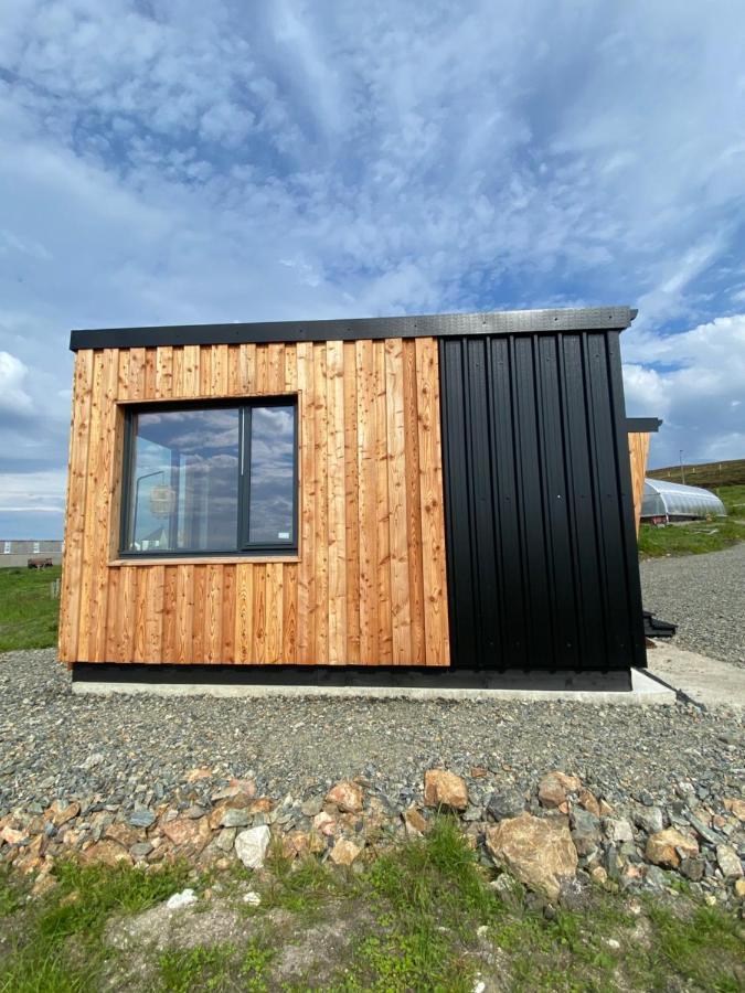 Unique Luxurious Cabin On Sea View Working Croft Garrabost المظهر الخارجي الصورة